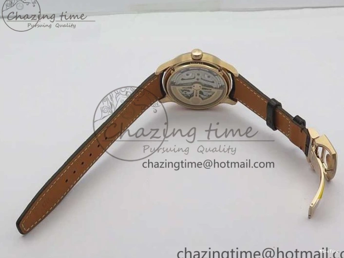 MIROTIME 0409 Compact Portugieser Perpetual Calendar IW503302 RG V9F 1:1 Best Edition White Dial on Brown Leather Strap A 7113